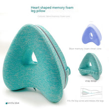 Memory Foam Leg Support Pillow – Ergonomic Heart-Shaped Design