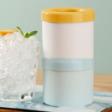 Silicone Round Ice Cube Mold DIY Freeze Maker for Refrigerator Barware Summer Drinks