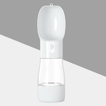 2-in-1 Portable Pet Water Bottle & Food Dispenser | Travel Dog & Cat Feeder with Drinking Bowl