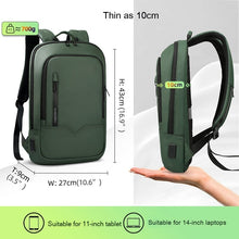Waterproof Travel Laptop Backpack with USB Charging Port – Lightweight Business, School & Office Bag for Men & Women