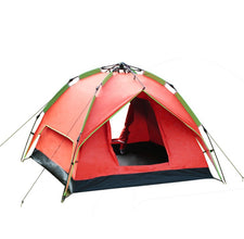 Outdoor Folding Tent Fully Automatic Quick Opening Tent 3-4 Person Self Driving Camping Tent Rain Proof Sun Proof Portable