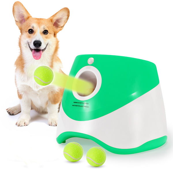 Automatic Throwing Machine  Pet Toy Ball Dog Tennis Launcher Dog Walking Tool