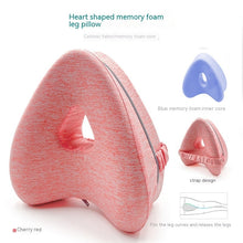 Memory Foam Leg Support Pillow – Ergonomic Heart-Shaped Design