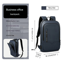 Waterproof Travel Laptop Backpack with USB Charging Port – Lightweight Business, School & Office Bag for Men & Women