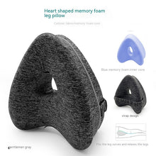 Memory Foam Leg Support Pillow – Ergonomic Heart-Shaped Design