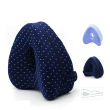 Memory Foam Leg Support Pillow – Ergonomic Heart-Shaped Design