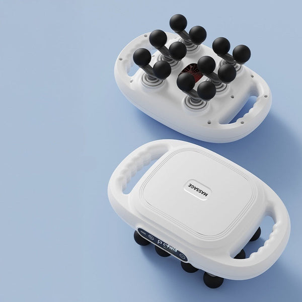 Superior-Electric High Frequency Muscle Massage Gun – Deep Tissue Percussion Massager with 6, 12, or 22 Heads for Pain Relief, Recovery & Relaxation