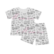 Kids DIY Pajama Set – Sketchable Graffiti Sleepwear for Boys & Girls | Long Sleeve Art Homewear