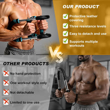 Multi-functional U-shaped Arm Strengthener Chest Trainer Adjustable Forearm Strength Exerciser Home Gym Equipment Bodybuilding