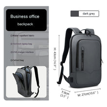 Waterproof Travel Laptop Backpack with USB Charging Port – Lightweight Business, School & Office Bag for Men & Women
