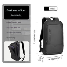 Waterproof Travel Laptop Backpack with USB Charging Port – Lightweight Business, School & Office Bag for Men & Women