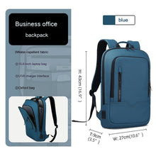 Waterproof Travel Laptop Backpack with USB Charging Port – Lightweight Business, School & Office Bag for Men & Women