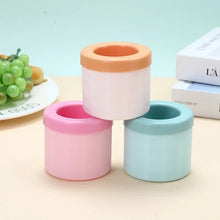 Silicone Round Ice Cube Mold DIY Freeze Maker for Refrigerator Barware Summer Drinks