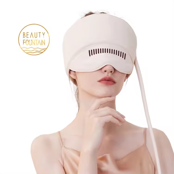 Head Massager Electric Heating Air Bag Massage Cap Head Cervical Vertebra Head Eye Massage Instrument