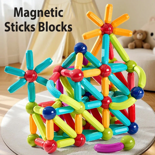 Baby Toys Magnetic Stick Building Blocks Game Magnets Children Set Kids Magnets For Children Magnetic Toy Bricks