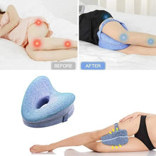 Memory Foam Leg Support Pillow – Ergonomic Heart-Shaped Design