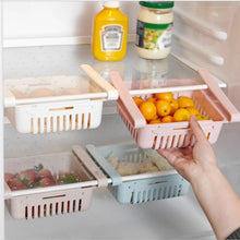 Refrigerator Telescopic Storage Basket Refrigerator Drawer Storage Rack Freshness Preservation Box Freezing Box Storage Rack