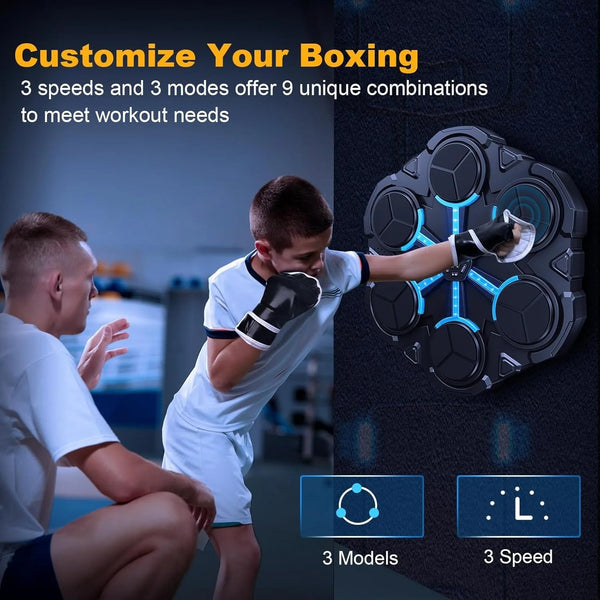 Music Boxing Machine Boxing Training Punching Equipment Smart boxing simulator for childrenhome practice