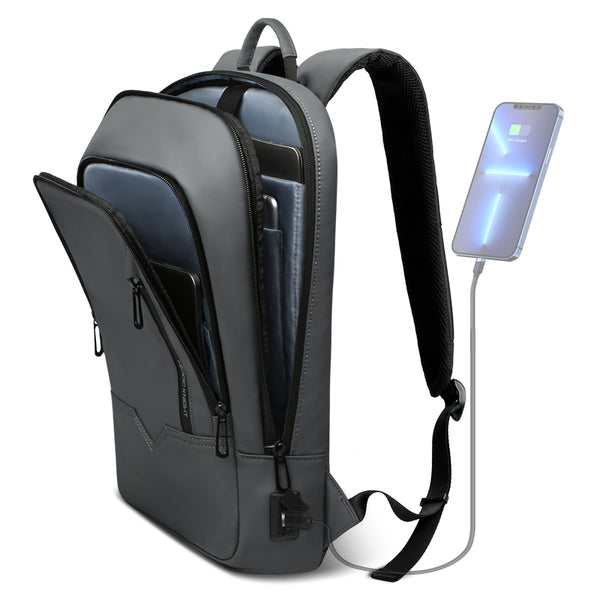 Waterproof Travel Laptop Backpack with USB Charging Port – Lightweight Business, School & Office Bag for Men & Women