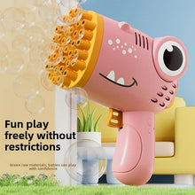 Dino Blast Bubble Gun – High-Power Multi-Hole Electric Bubble Machine Toy
