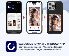 Four-color E-ink Screen Projection Screen DIY Phone Case