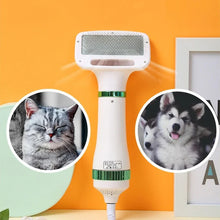 Pet Hair Dryer Dog Hair Blowing Artifact Hot Air Comb Dog Hair Pulling Integrated Hair Dryer Blowing Hair Comb Dog Supplies