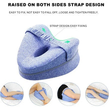 Memory Foam Leg Support Pillow – Ergonomic Heart-Shaped Design