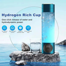 Hydrogen-Rich Water Bottle with PEM Ionizer – Portable USB Rechargeable Antioxidant Generator for Anti-Aging & Wellness