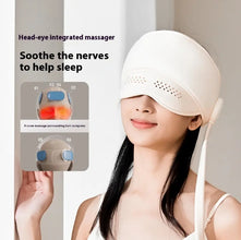 Head Massager Electric Heating Air Bag Massage Cap Head Cervical Vertebra Head Eye Massage Instrument