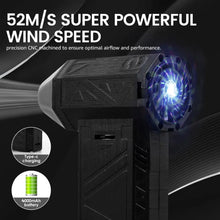 Turbo Fan Silent High Power Jet Fan Brushless Motor Air Duster Fast Recharging Dust Blower Air Blower