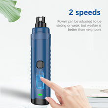 2-Speed LED Pet Nail Grinder – Silent, Powerful & Safe Electric Pet Nail Trimmer for Medium & Large Dogs