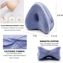 Memory Foam Leg Support Pillow – Ergonomic Heart-Shaped Design