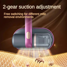 Electric UV Mite Remover Household Bed Mattress Sofa Pillows Mite Removal Instrument Waterproof Mini Vacuum Cleaner Lint Remover