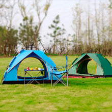 Outdoor Folding Tent Fully Automatic Quick Opening Tent 3-4 Person Self Driving Camping Tent Rain Proof Sun Proof Portable