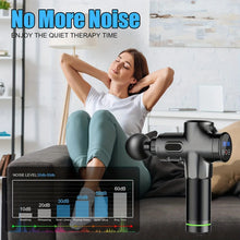 Professional LCD Massage Gun – 99 Adjustable Speeds, Deep Tissue Percussion Therapy for Full Body Muscle Recovery