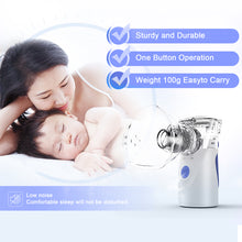Health Care Mini Handheld portable Inhale Nebulizer silent Ultrasonic inalador nebulizador Children Adult Rechargeable Automizer