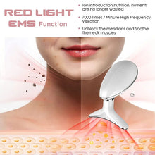 EMS Thermal Neck Lifting And Tighten Massager Electric Microcurrent Wrinkle Remover