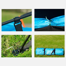 Outdoor Folding Tent Fully Automatic Quick Opening Tent 3-4 Person Self Driving Camping Tent Rain Proof Sun Proof Portable