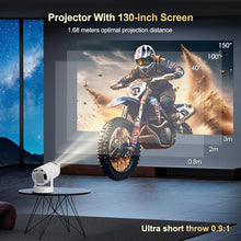 Portable Home Theater HY300 Pro Projector Entertainment Portable Small Projector