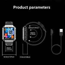 Sports Smart Watch TWS Bluetooth Headset Call 2in1 Smartwatch 400mAH Extra Long Standby 3ATM Technology 1.96