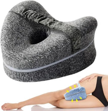 Memory Foam Leg Support Pillow – Ergonomic Heart-Shaped Design