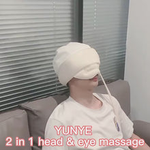 Head Massager Electric Heating Air Bag Massage Cap Head Cervical Vertebra Head Eye Massage Instrument