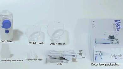 Health Care Mini Handheld portable Inhale Nebulizer silent Ultrasonic inalador nebulizador Children Adult Rechargeable Automizer